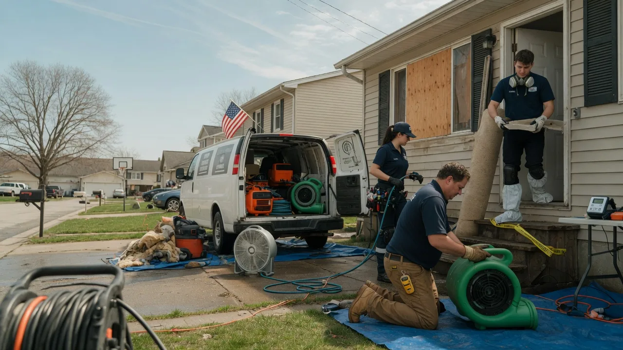 Water Damage Restoration in Brookside, DE near me